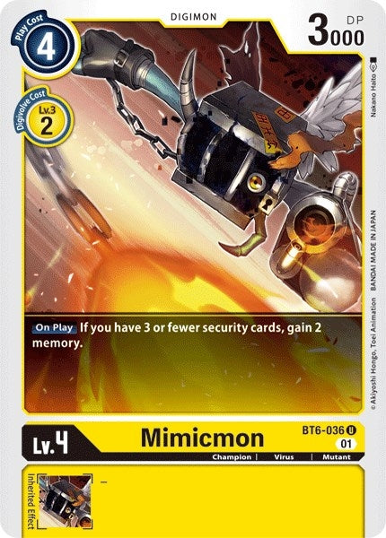 Image for Mimicmon - Digimon Card Game