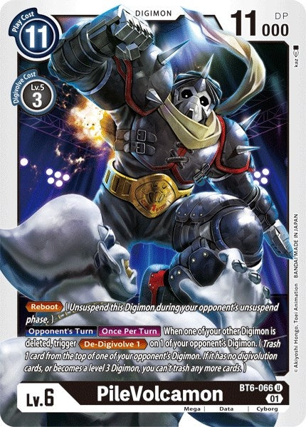 Image for PileVolcamon - Digimon Card Game