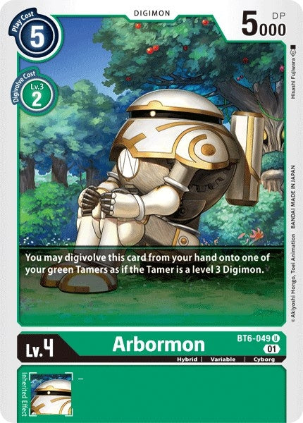 Image for Arbormon - Digimon Card Game