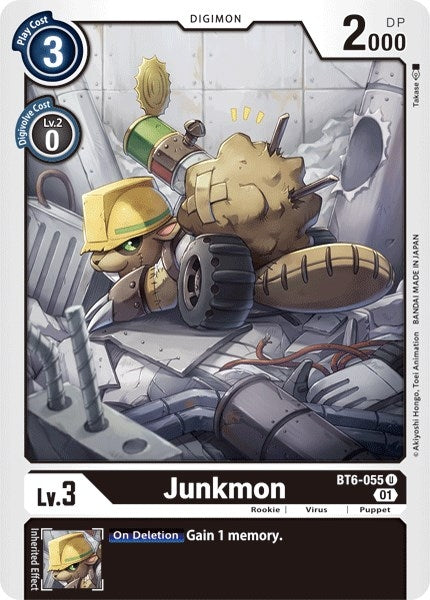 Image for Junkmon - Digimon Card Game