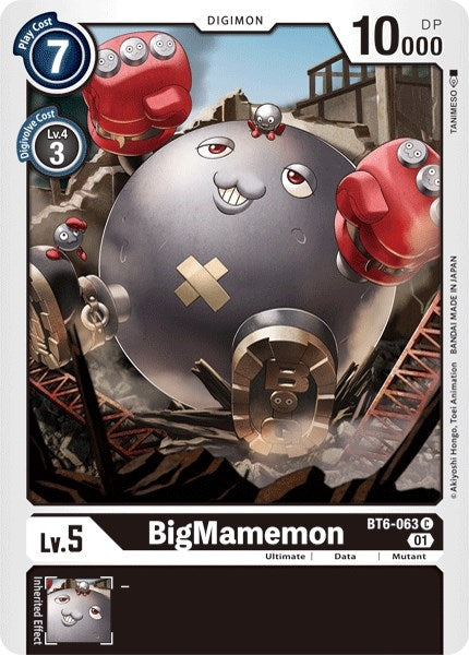 Image for BigMamemon - Digimon Card Game
