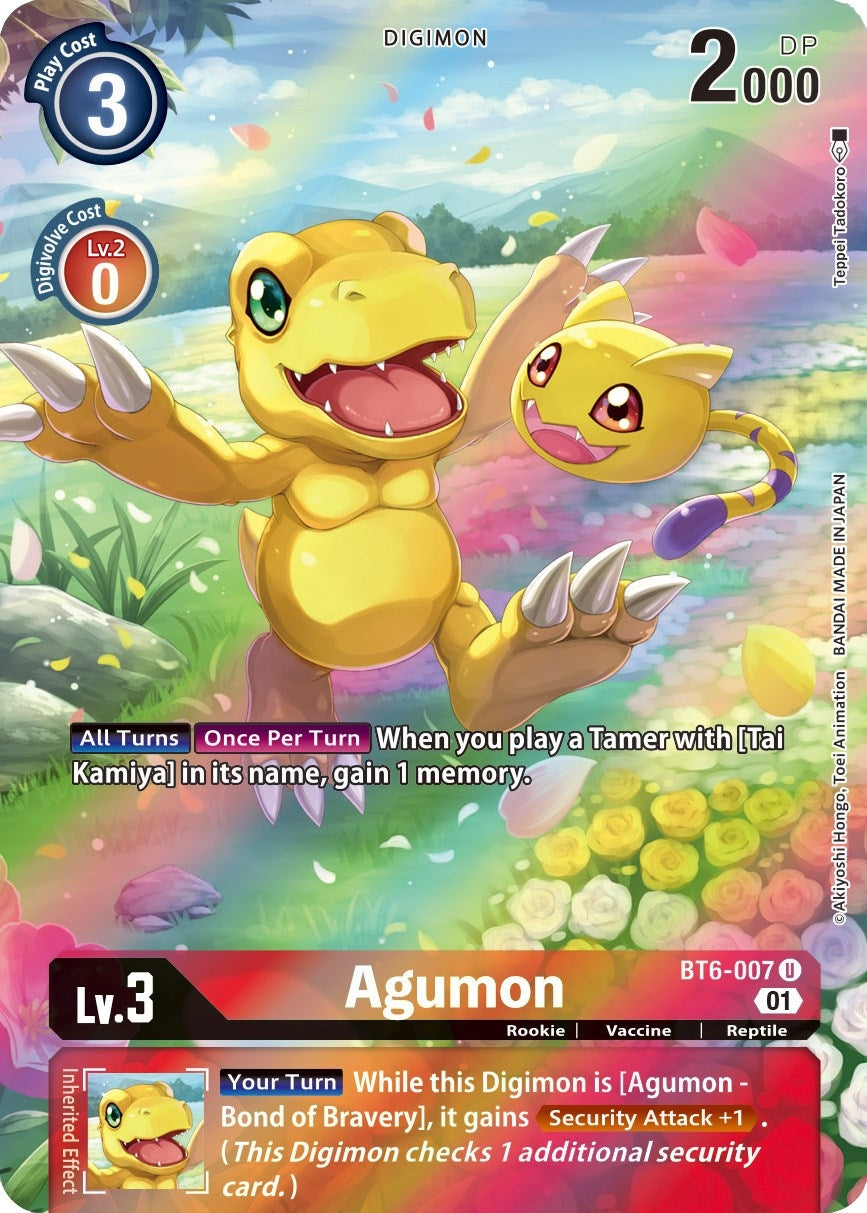 Image for Agumon (Alternate Art) - Digimon Card Game