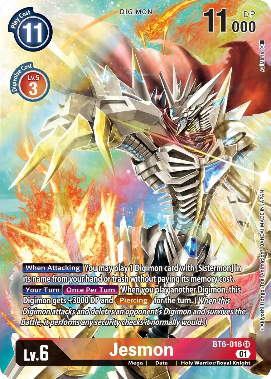 Image for Jesmon (Alternate Art) - Digimon Card Game