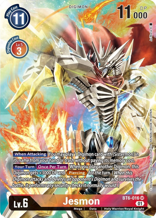 Image for Jesmon (Alternate Art) - Digimon Card Game