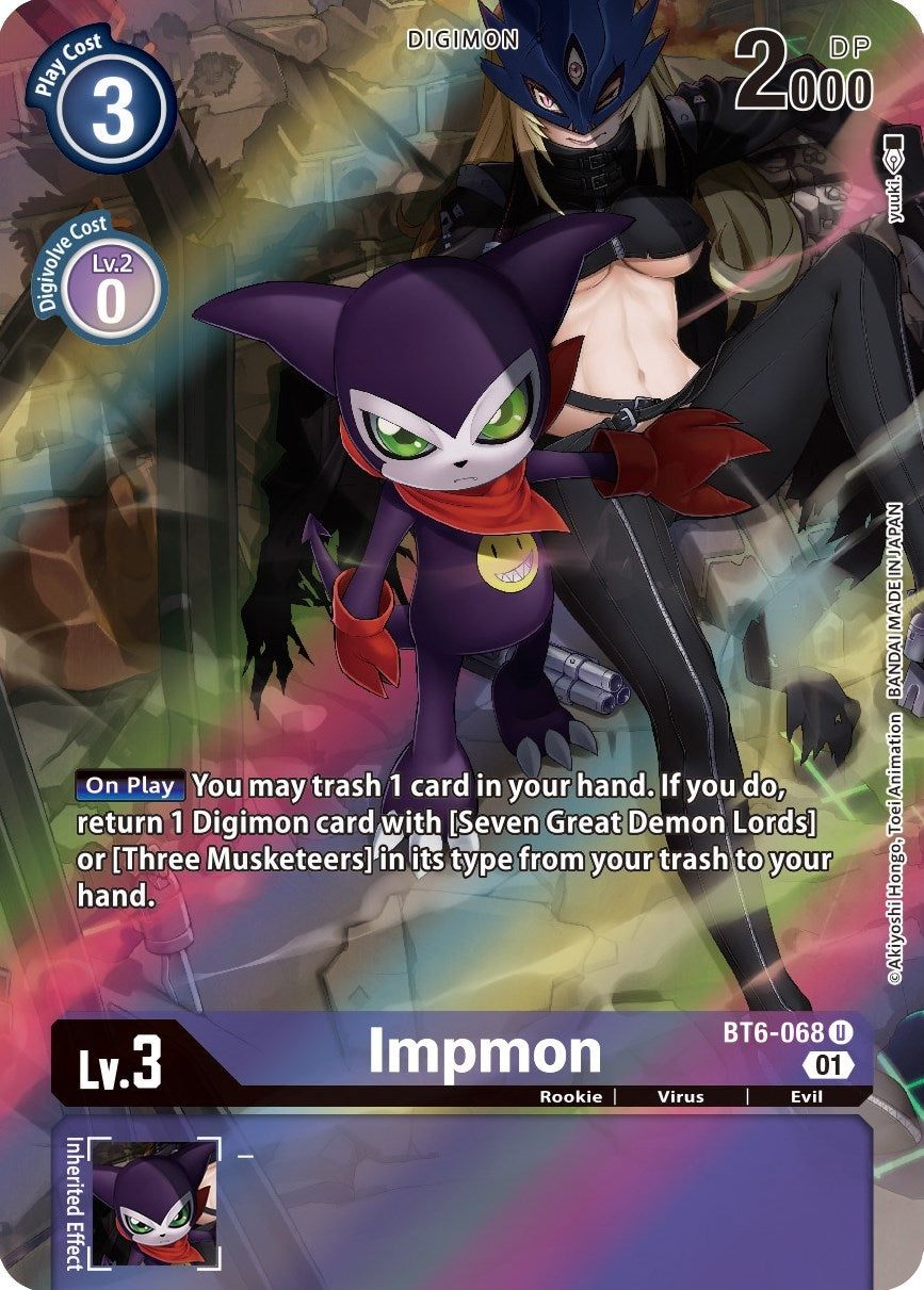 Image for Impmon (Alternate Art) - Digimon Card Game
