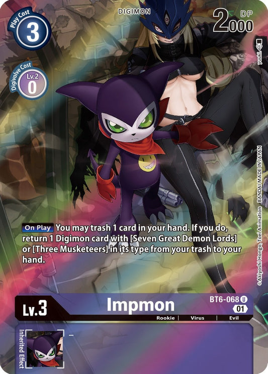 Image for Impmon (Alternate Art) - Digimon Card Game