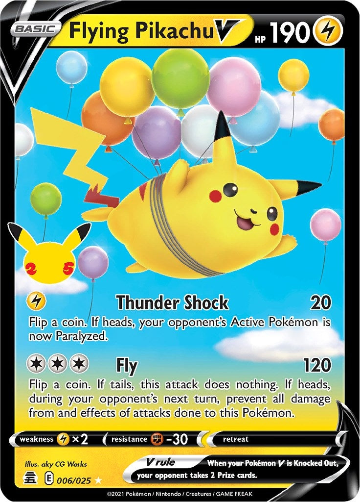 Image for Flying Pikachu V - Pokemon