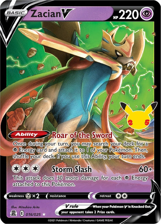 Image for Zacian V - Pokemon