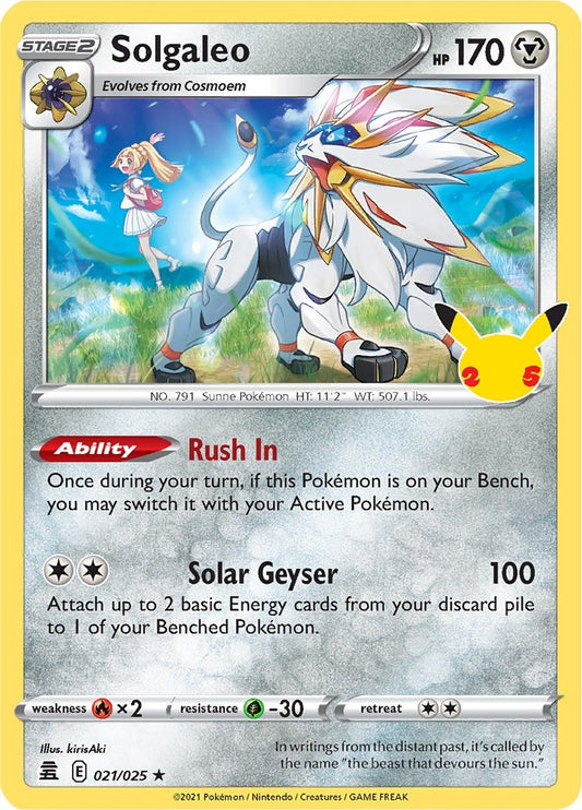 Image for Solgaleo - Pokemon