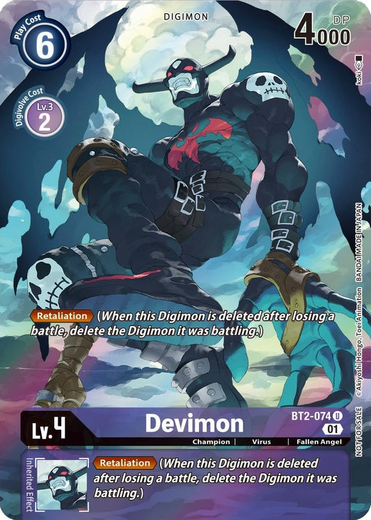 Image for Devimon (1-Year Anniversary Box Topper) - Digimon Card Game