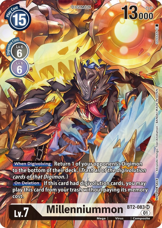 Image for Millenniummon (1-Year Anniversary Box Topper) - Digimon Card Game