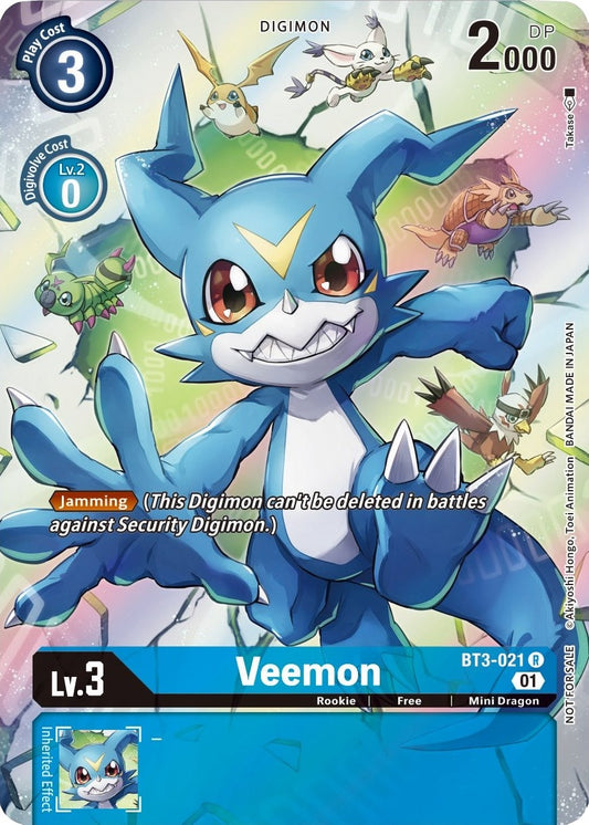 Image for Veemon (1-Year Anniversary Box Topper) - Digimon Card Game