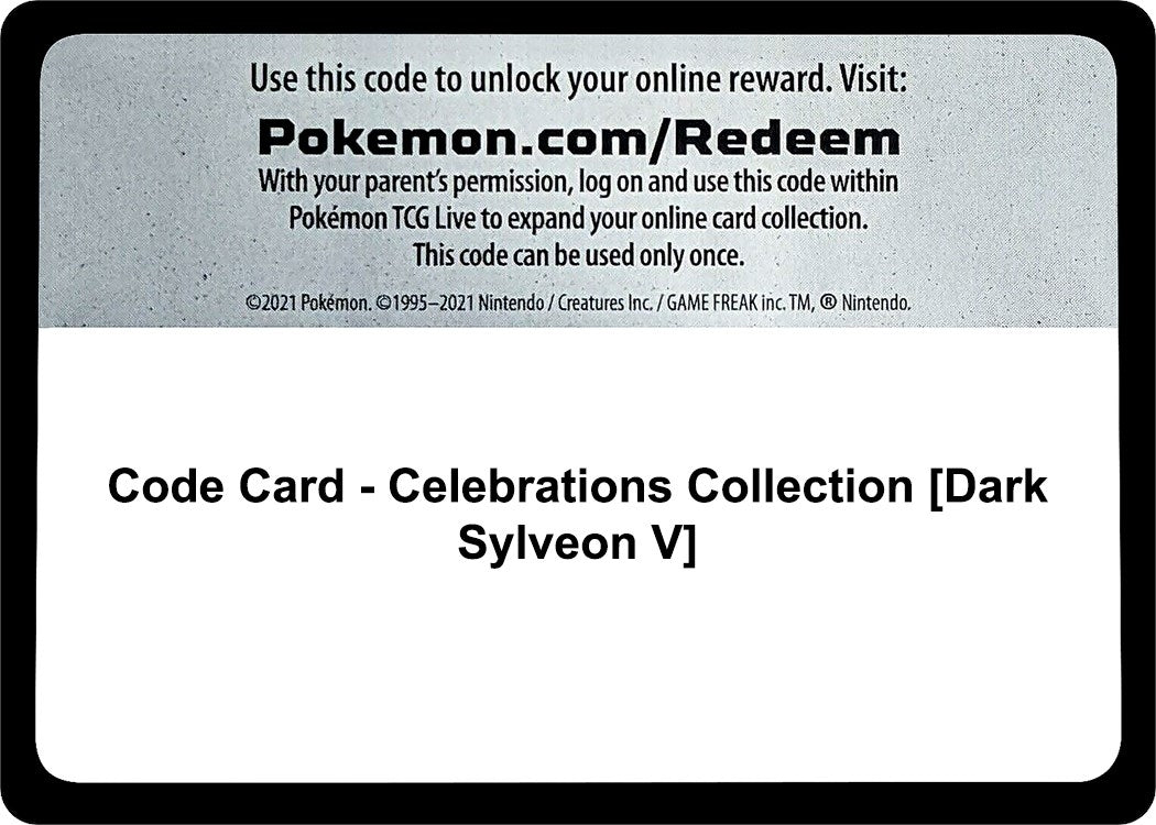 Image for Code Card - Celebrations Collection [Dark Sylveon V] - Pokemon