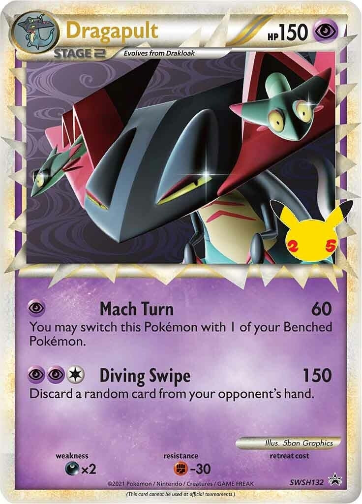 Image for Dragapult (Prime) - SWSH132 - Pokemon