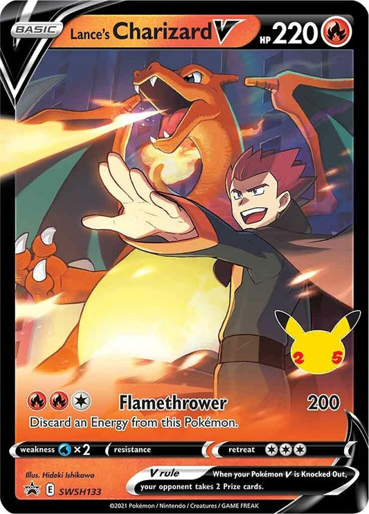 Image for Lance's Charizard V - SWSH133 - Pokemon