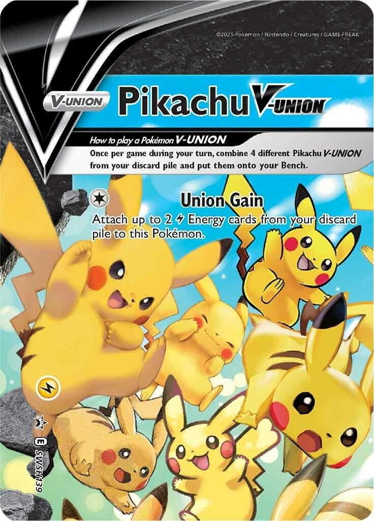 Image for Pikachu V-Union - SWSH139 - Pokemon