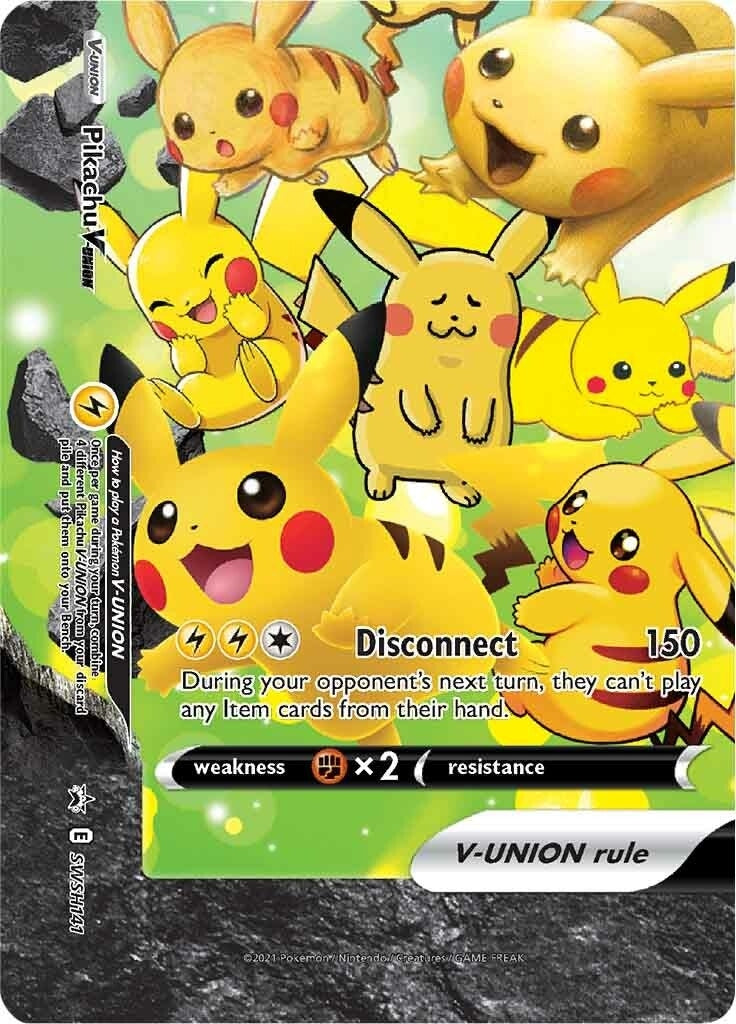 Image for Pikachu V-Union - SWSH141 - Pokemon
