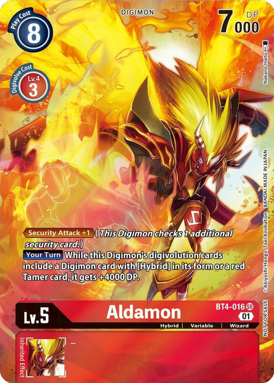 Image for Aldamon (1-Year Anniversary Box Topper) - Digimon Card Game