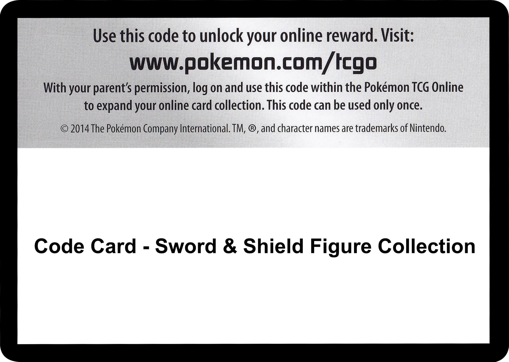 Image for Code Card - Sword & Shield Figure Collection - Pokemon