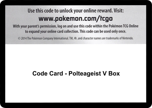 Image for Code Card - Polteageist V Box - Pokemon
