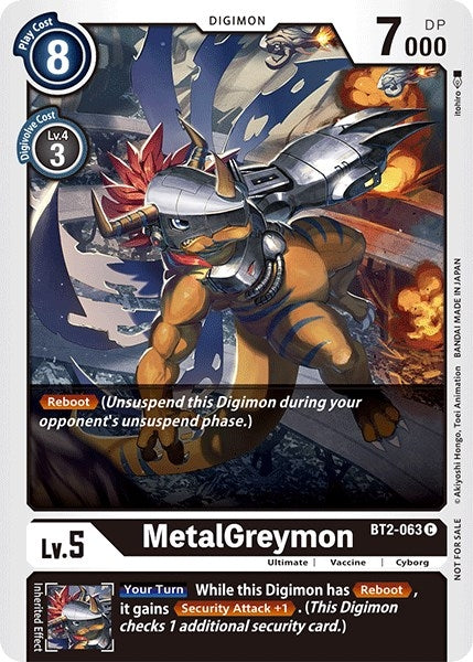 Image for MetalGreymon - BT2-063 (Official Tournament Pack Vol.3) - Digimon Card Game