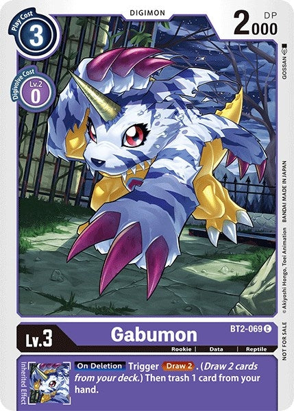 Image for Gabumon - BT2-069 (Official Tournament Pack Vol.3) - Digimon Card Game
