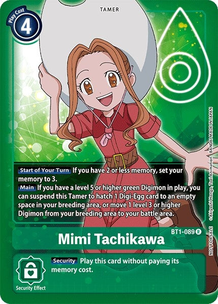 Image for Mimi Tachikawa - BT1-089 (Official Tournament Pack Vol.3) - Digimon Card Game