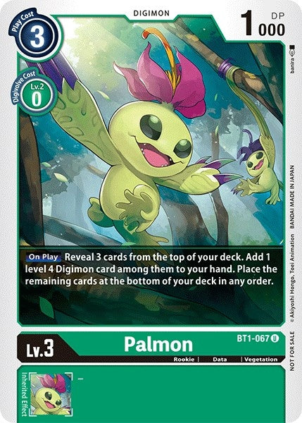 Image for Palmon (Official Tournament Pack Vol.3) - Digimon Card Game