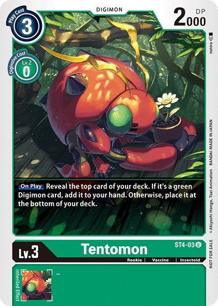 Image for Tentomon (Official Tournament Pack Vol.3) - Digimon Card Game