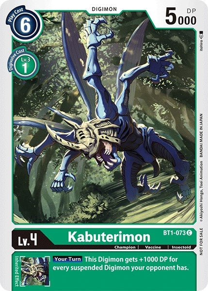 Image for Kabuterimon (Official Tournament Pack Vol.3) - Digimon Card Game