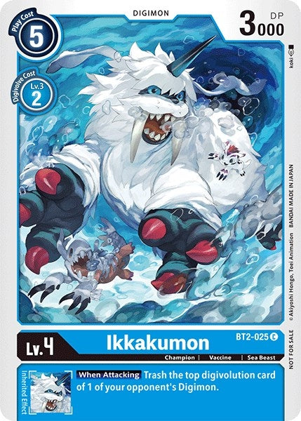 Image for Ikkakumon - BT2-025 (Official Tournament Pack Vol.3) - Digimon Card Game