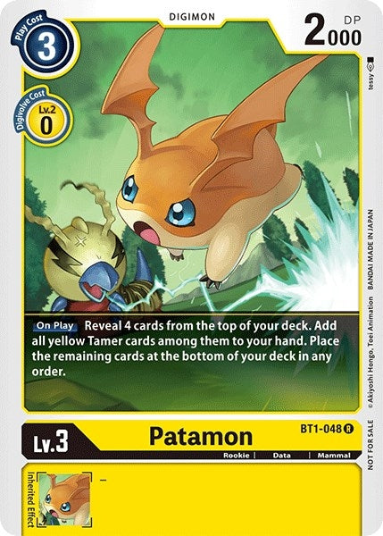 Image for Patamon (Official Tournament Pack Vol.3) - Digimon Card Game