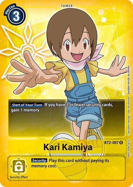 Image for Kari Kamiya (Official Tournament Pack Vol.3) - Digimon Card Game