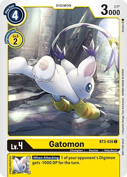 Image for Gatomon - BT3-035 (Official Tournament Pack Vol.3) - Digimon Card Game