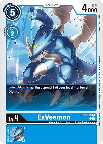 Image for ExVeemon (Winner Pack Double Diamond) - Digimon Card Game