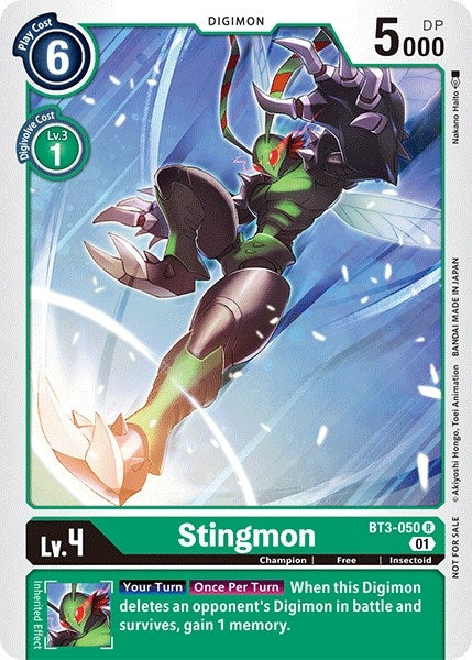 Image for Stingmon (Winner Pack Double Diamond) - Digimon Card Game