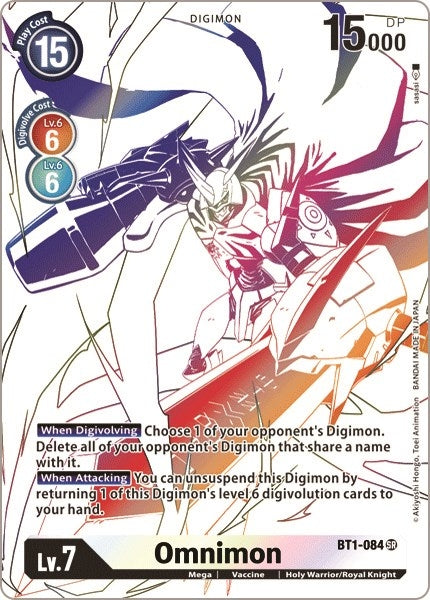 Image for Omnimon (Alternate Art) - Digimon Card Game