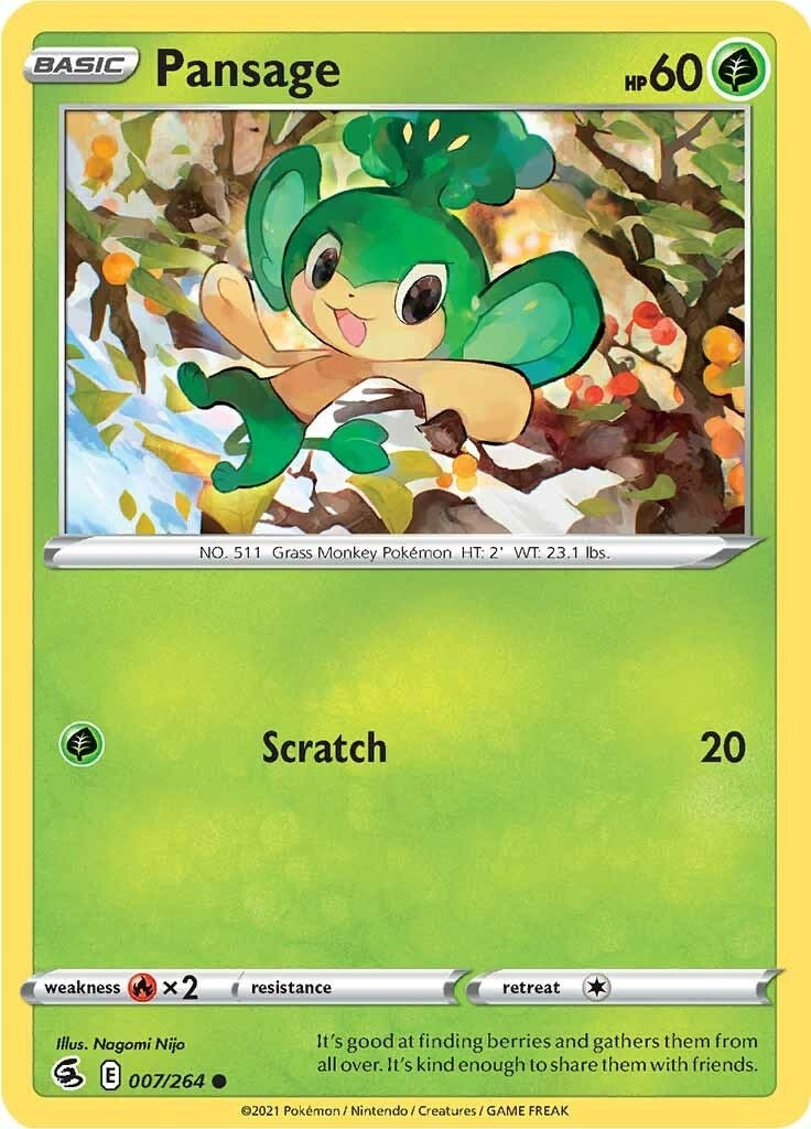 Image for Pansage - Pokemon
