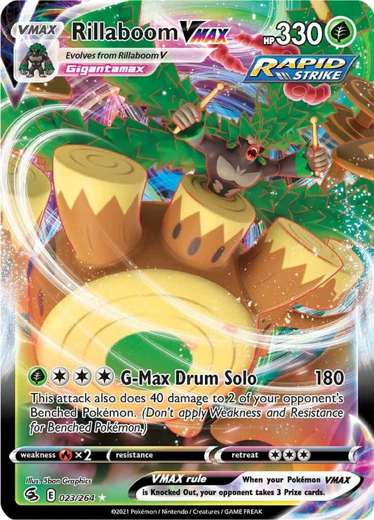 Image for Rillaboom VMAX - Pokemon