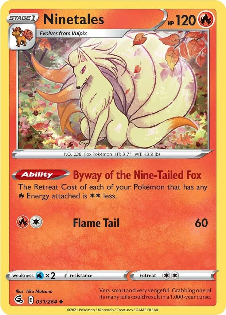 Image for Ninetales (31) - Pokemon