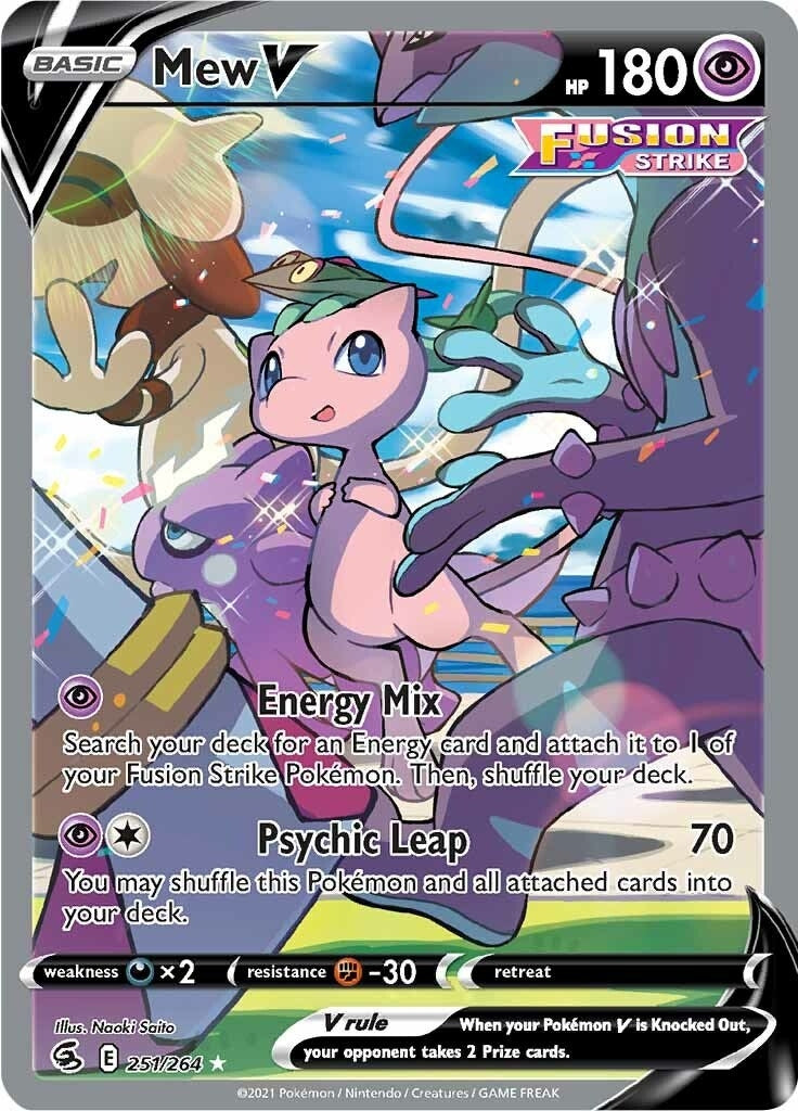 Image for Mew V (Alternate Full Art) - Pokemon