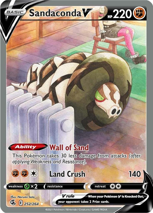 Image for Sandaconda V (Alternate Full Art) - Pokemon