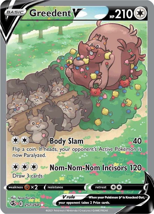 Image for Greedent V (Alternate Full Art) - Pokemon