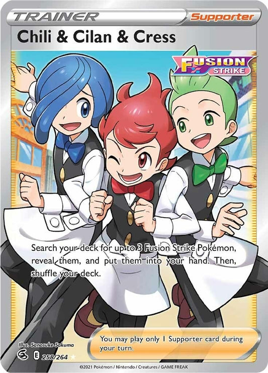 Image for Chili & Cilan & Cress (Full Art) - Pokemon