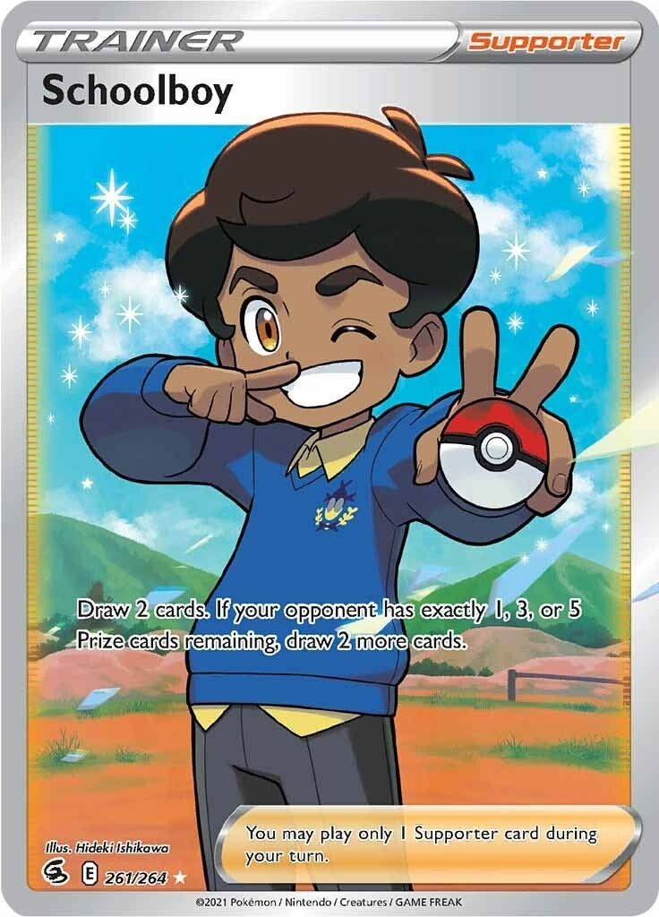 Image for Schoolboy (Full Art) - Pokemon