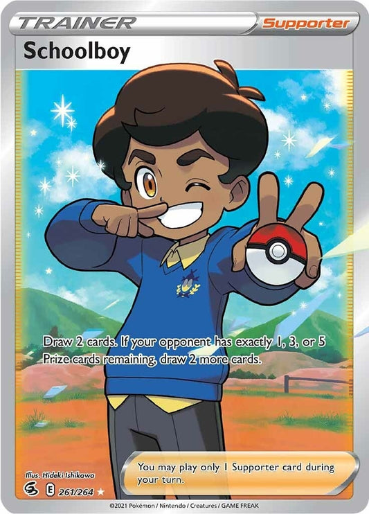 Image for Schoolboy (Full Art) - Pokemon