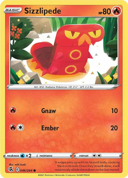 Image for Sizzlipede (46) - Pokemon