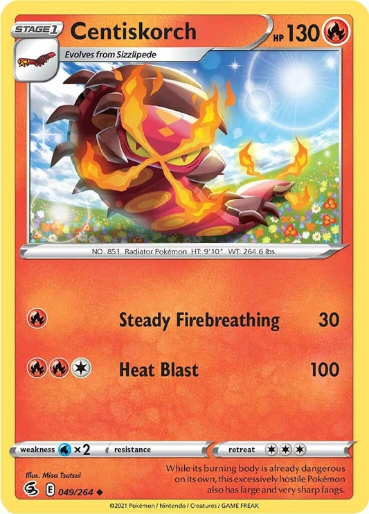 Image for Centiskorch (49) - Pokemon