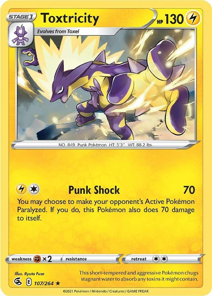 Image for Toxtricity (107) - Pokemon