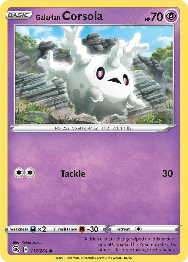 Image for Galarian Corsola - Pokemon